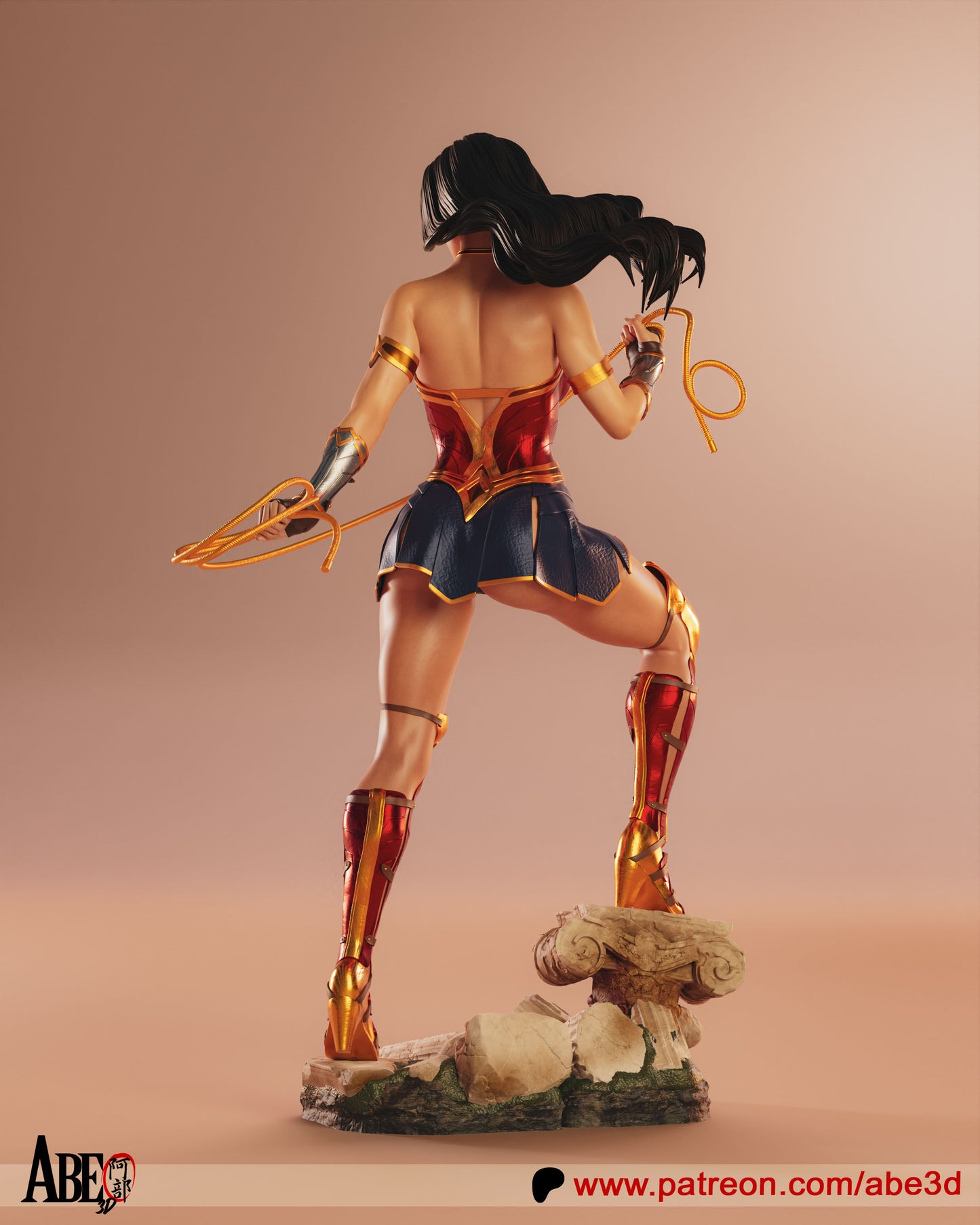 Wonder Woman Resin Fan Art - MTO (A3D)