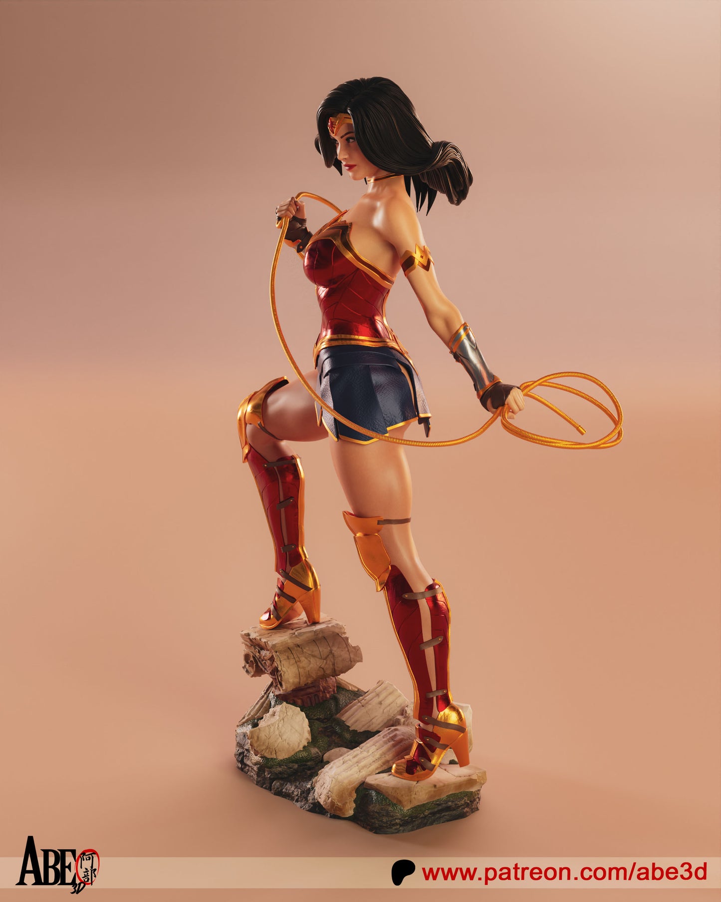 Wonder Woman Resin Fan Art - MTO (A3D)