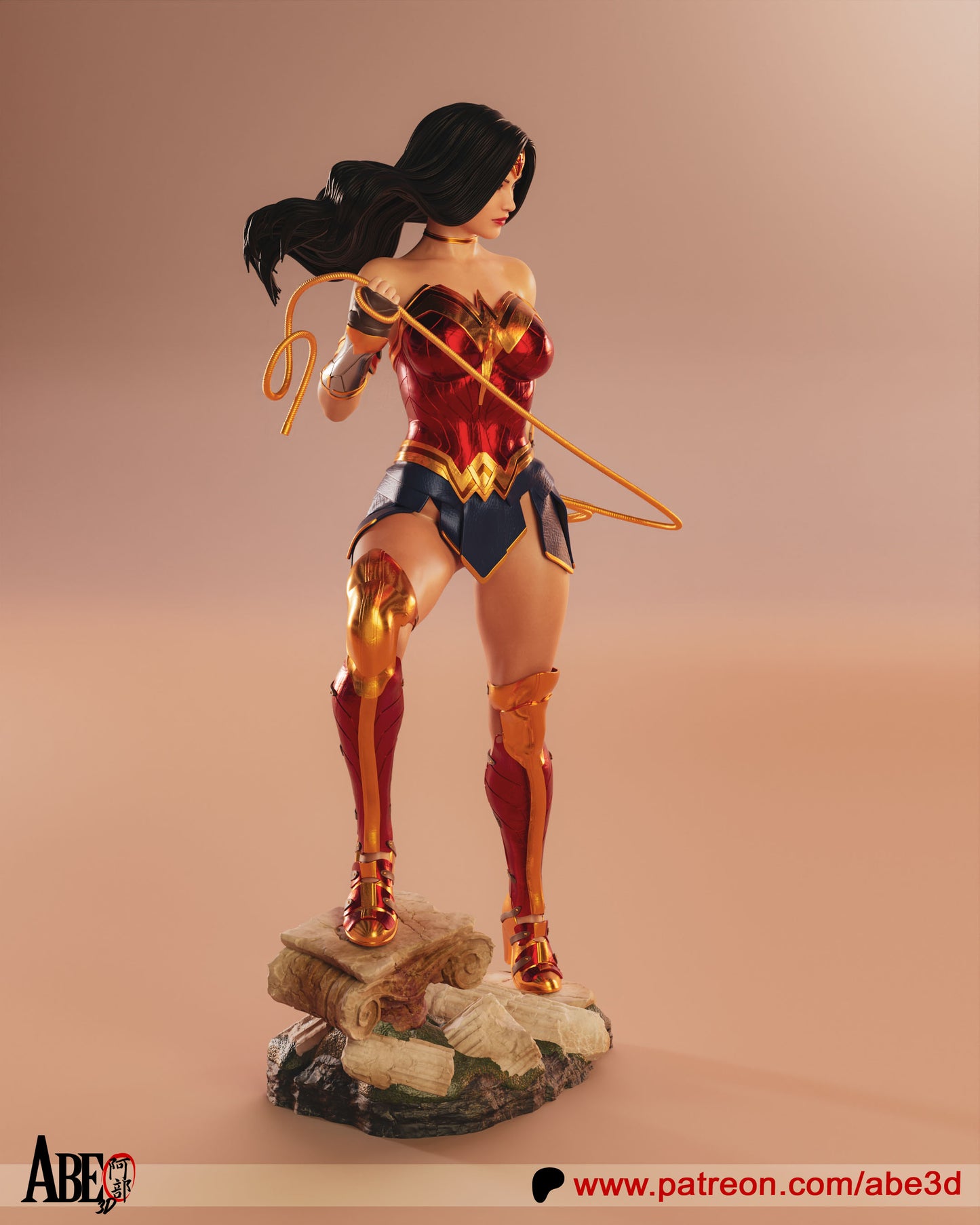 Wonder Woman Resin Fan Art - MTO (A3D)