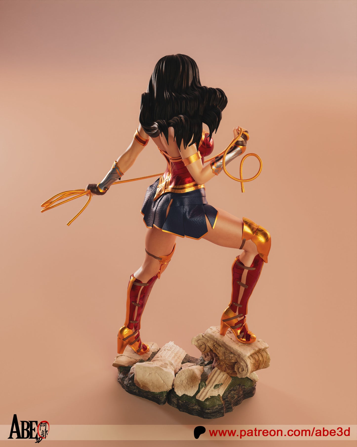 Wonder Woman Resin Fan Art - MTO (A3D)