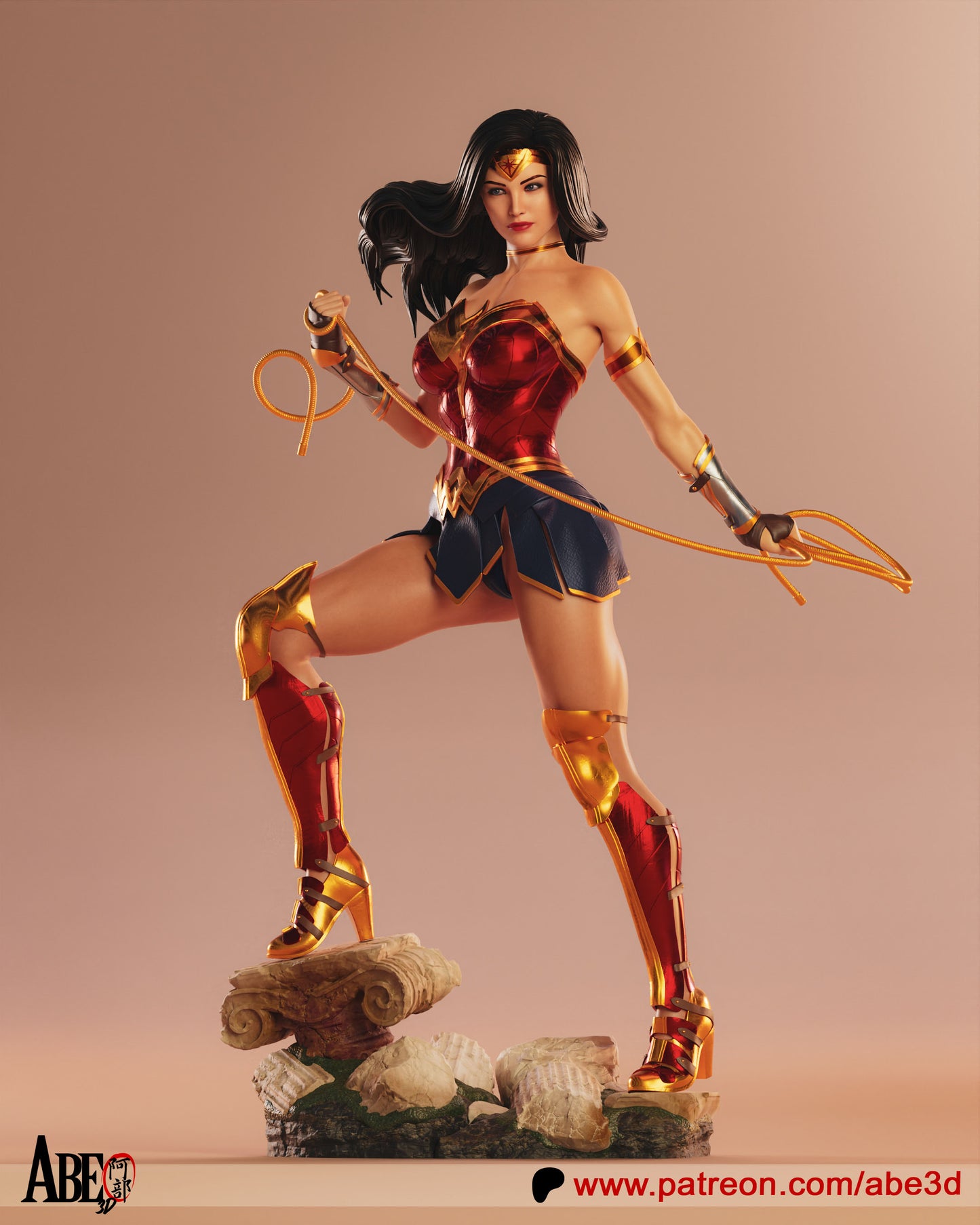 Wonder Woman Resin Fan Art - MTO (A3D)