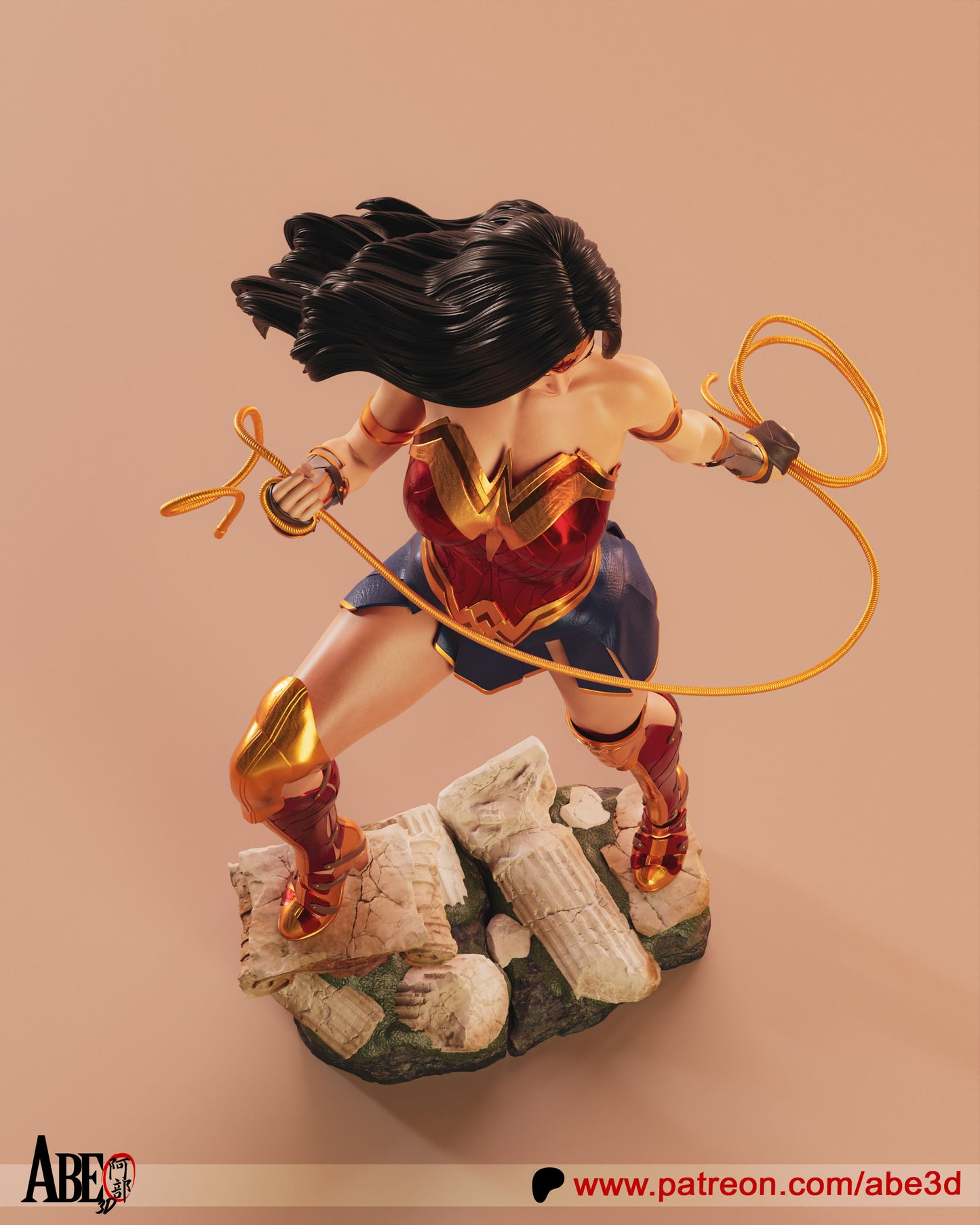 Wonder Woman Resin Fan Art - MTO (A3D)