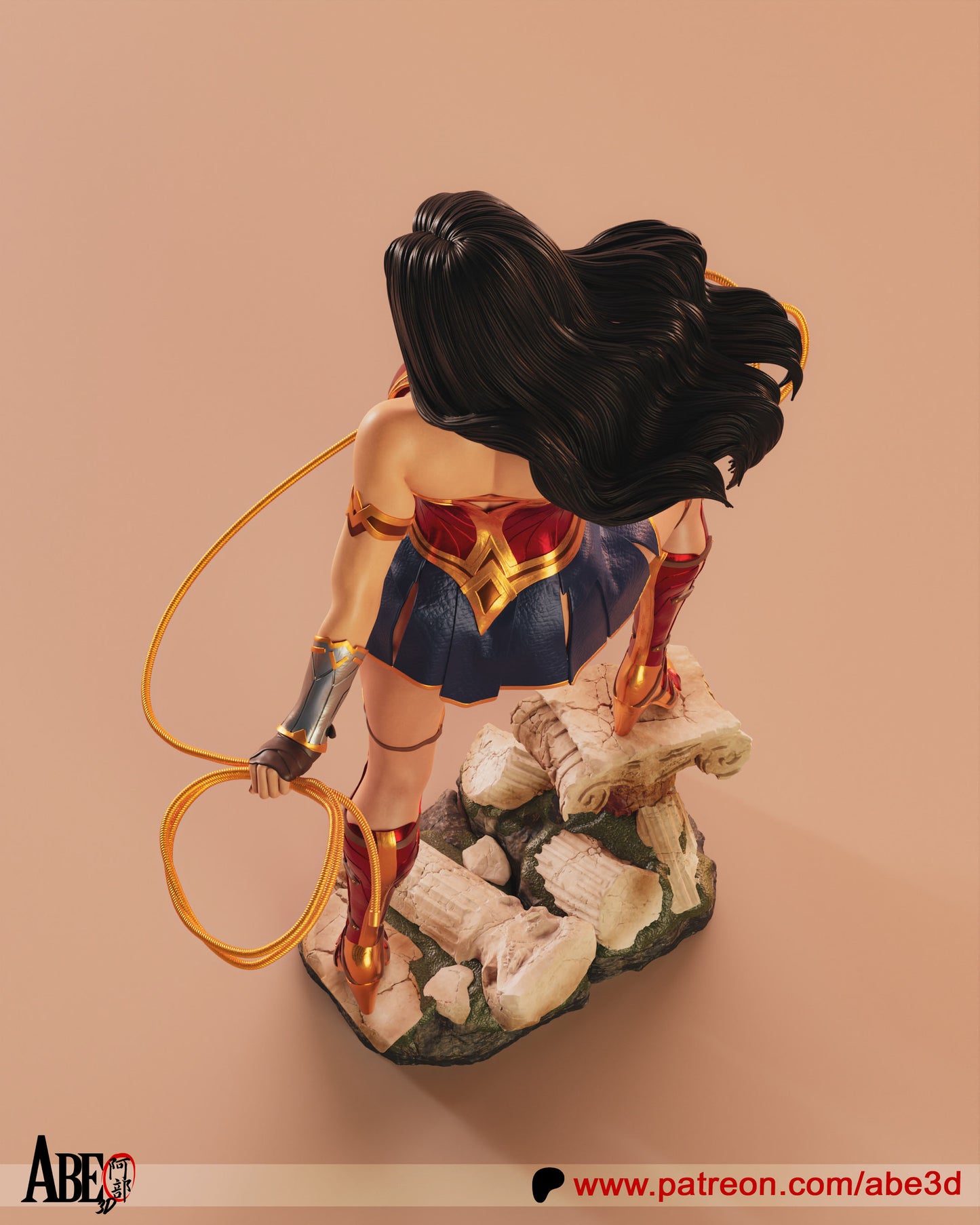 Wonder Woman Resin Fan Art - MTO (A3D)