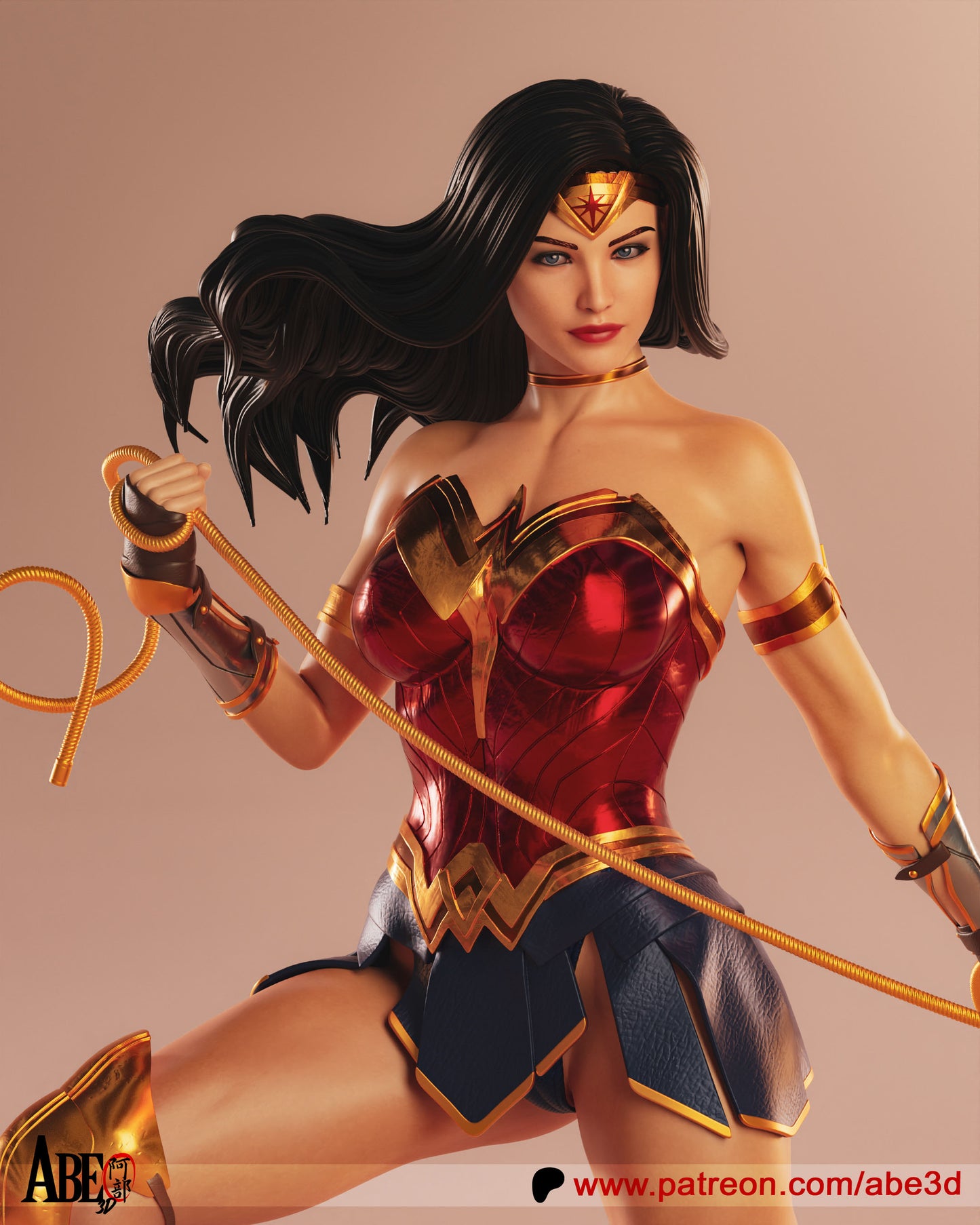 Wonder Woman Resin Fan Art - MTO (A3D)