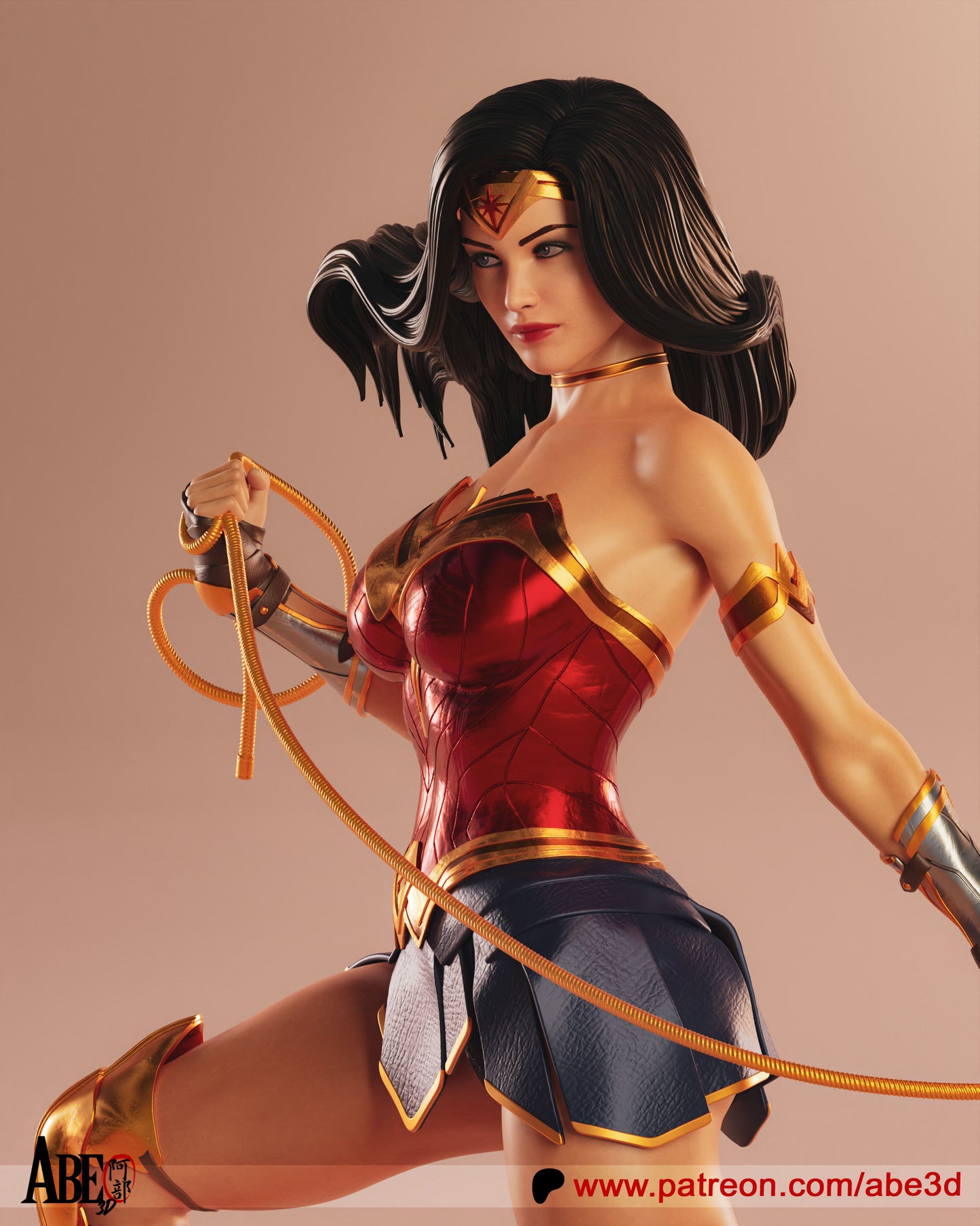 Wonder Woman Resin Fan Art - MTO (A3D)