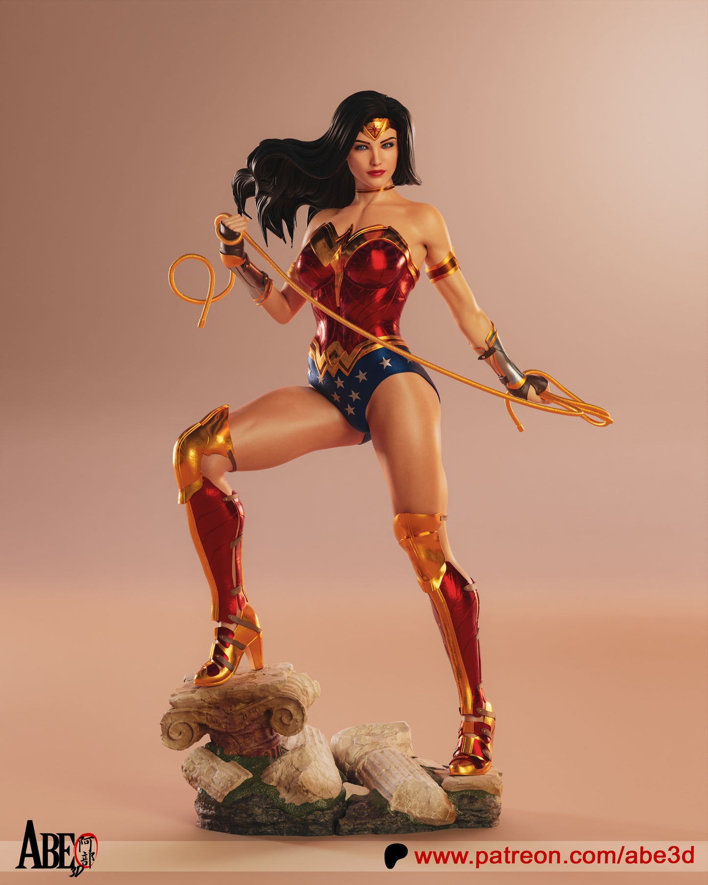 Wonder Woman Resin Fan Art - MTO (A3D)