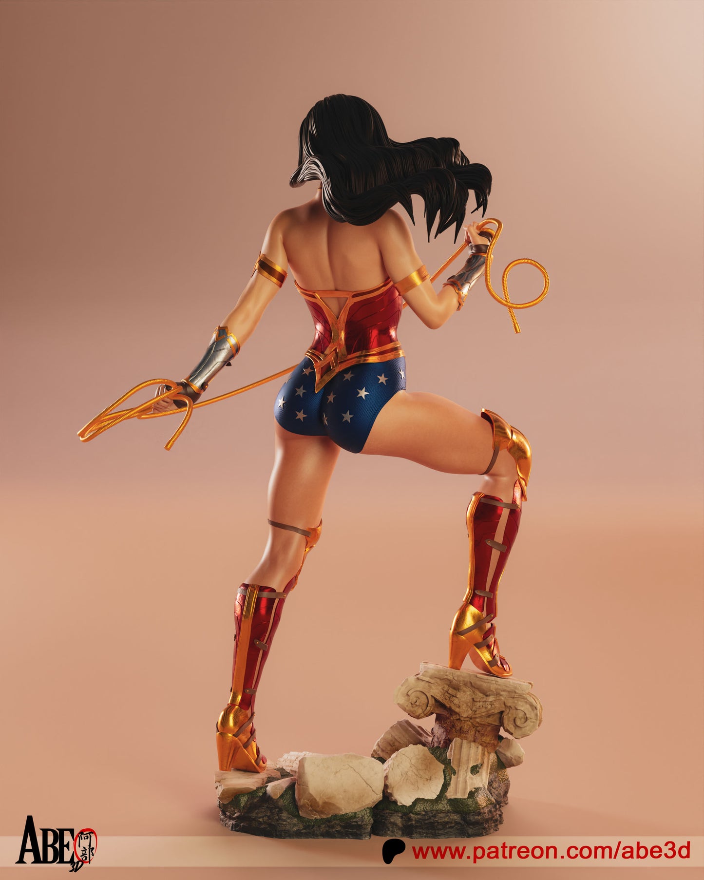 Wonder Woman Resin Fan Art - MTO (A3D)