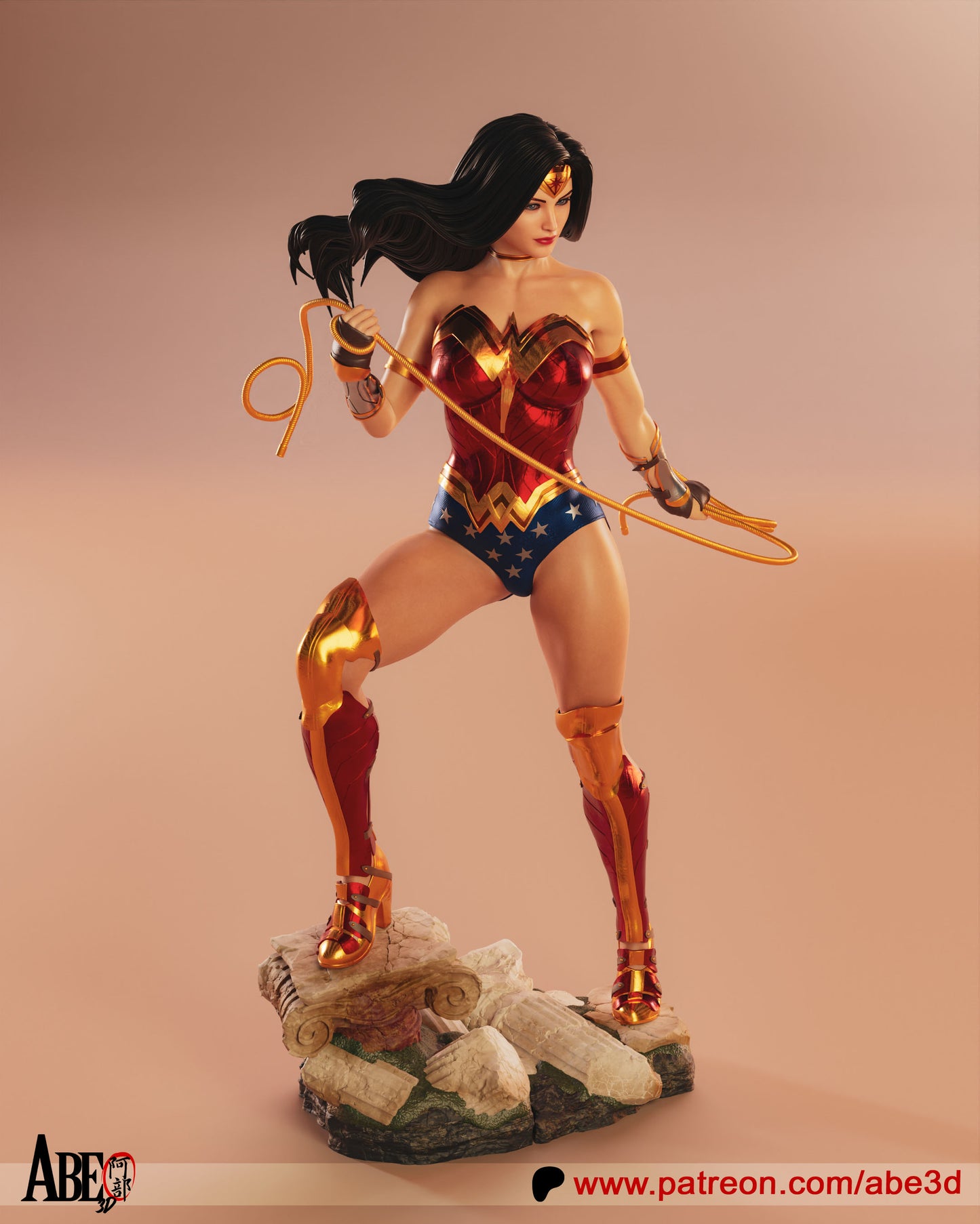 Wonder Woman Resin Fan Art - MTO (A3D)