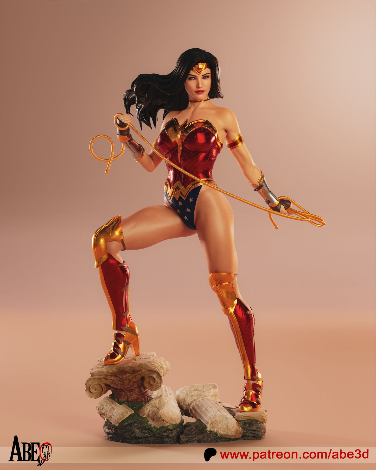 Wonder Woman Resin Fan Art - MTO (A3D)