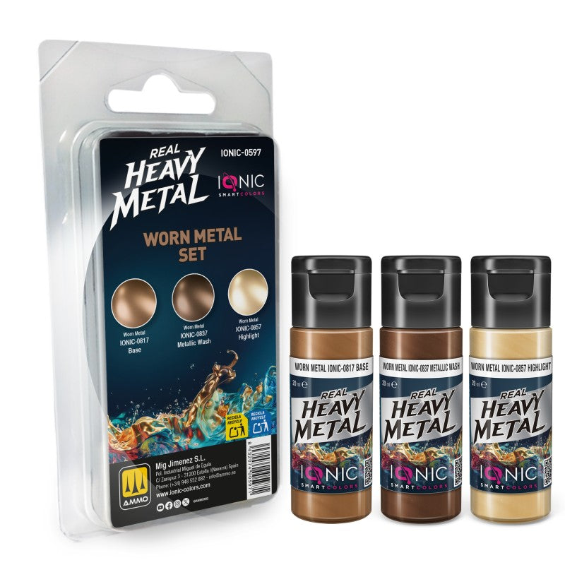 Ionic Real Heavy Metal Set - Worn Metal