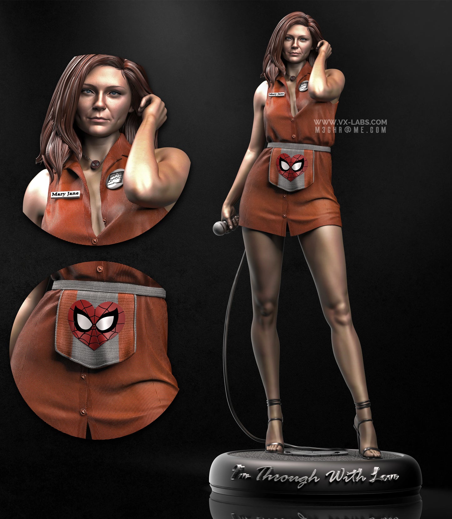 Mary Jane Resin Fan Art - MTO (VXLabs)