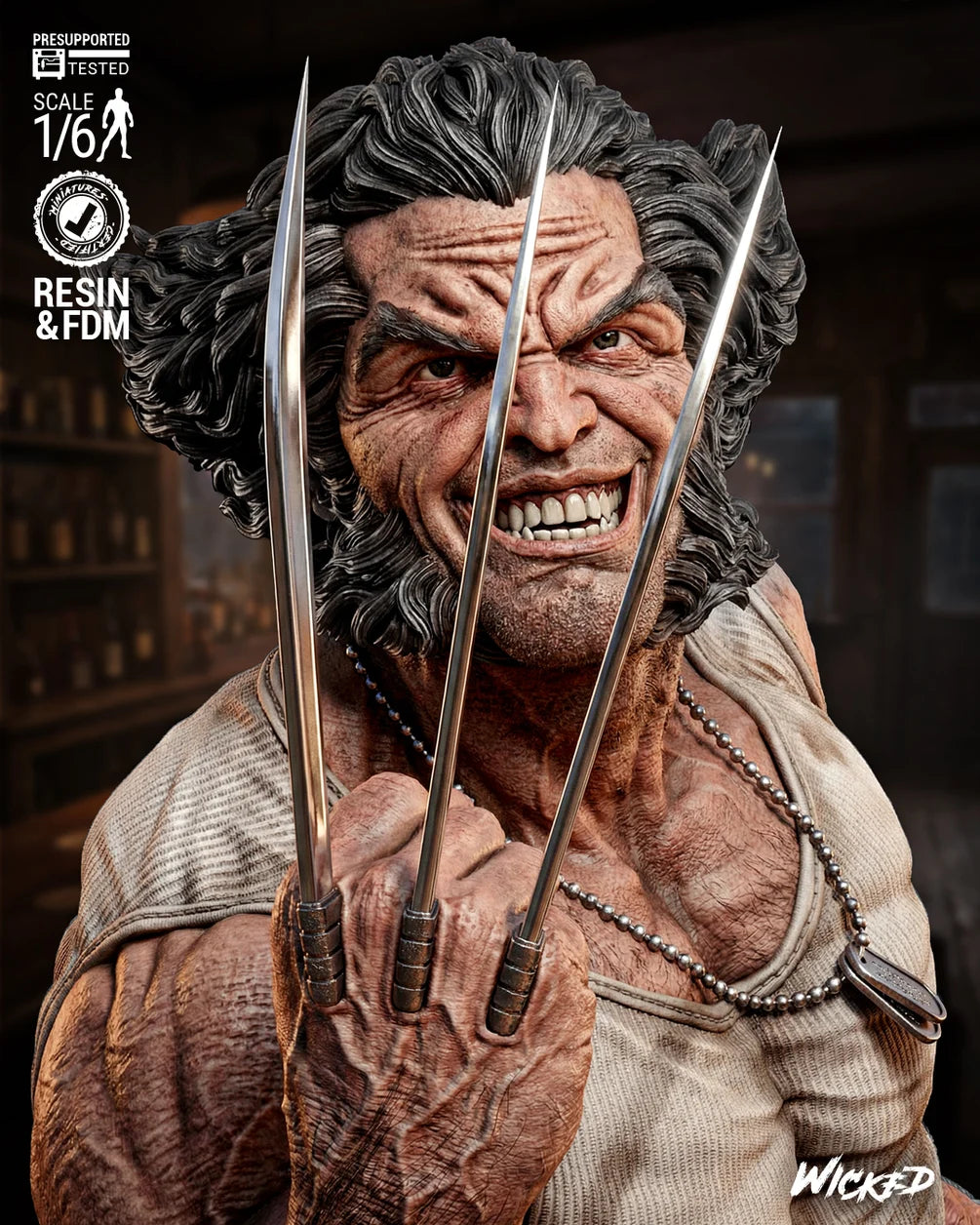 Logan Resin Art (Wicked Studios)